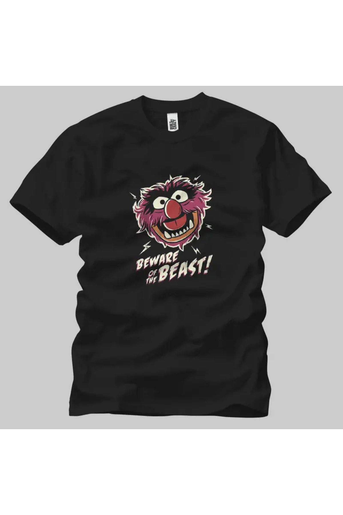 Built By Crazy Cookie Monster Beware Of The Beast Unisex Tişört