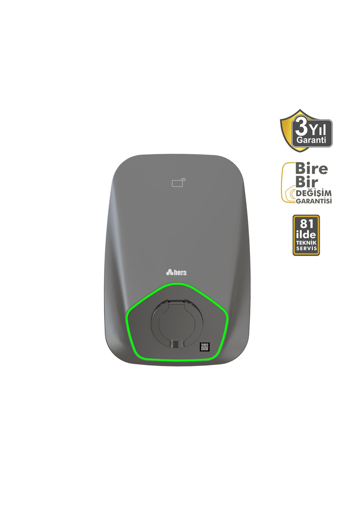 HERA ChargePack® BS11C 7,4kW Tip2 Soketli Elektrikli Araç Şarj Ünitesi