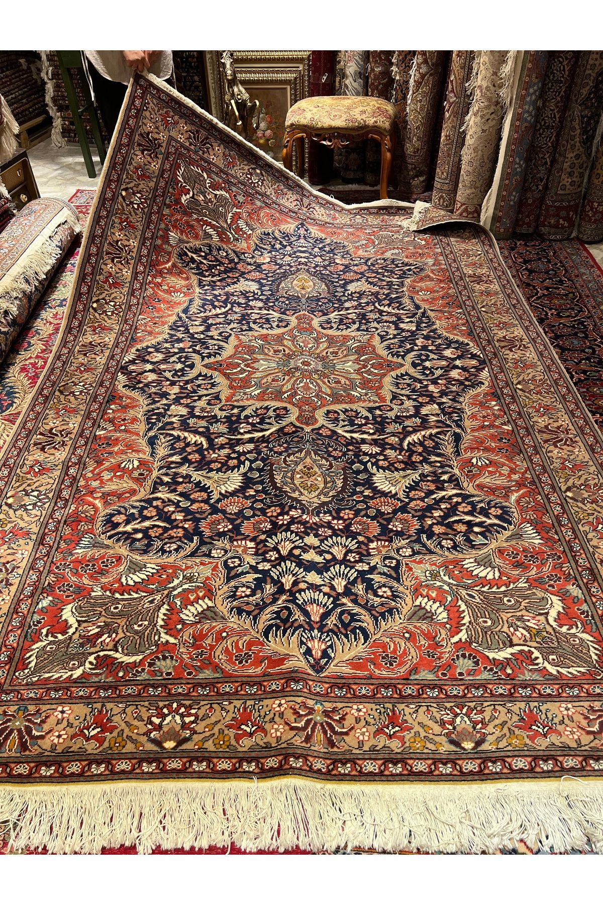 RD RAMAZAN DAĞ EL HALI SANATI El Dokuma Kayseri Karslıoğlu Dokuması Ebat 298x200