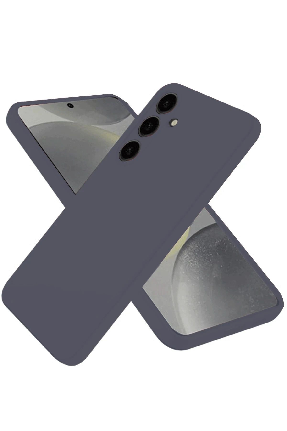 NewFace Samsung Galaxy A56 Kılıf First Silikon - Gri MRAYD