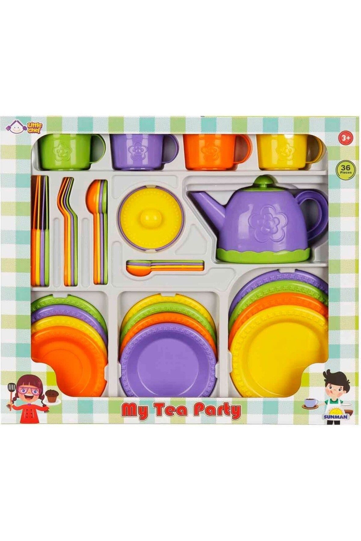 little chef Oyuncak Çay Seti 36 Parça