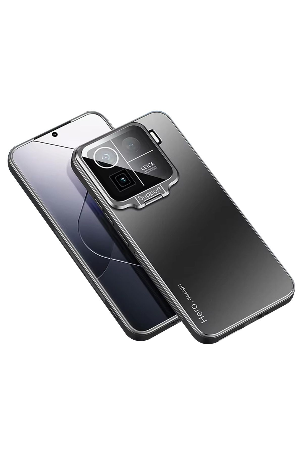 Microcase Xiaomi Mi 15 Pro ROME Serisi Kamera Koruma ve Standlı Kılıf AL4968