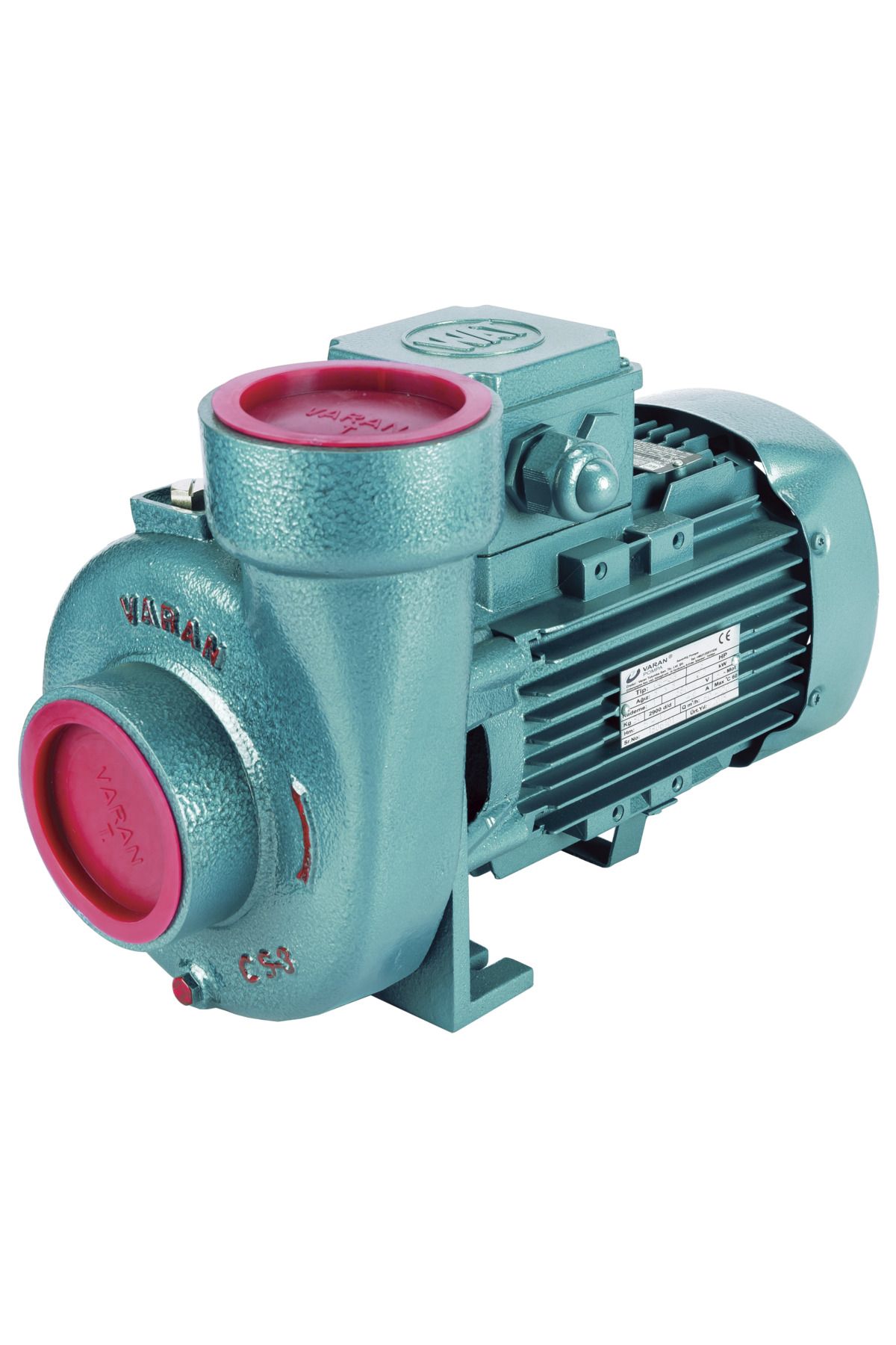 ALAVAN Varan CS 32 Tek Kademe Monoblok Santrifüj Pompa 2 HP / 1.5 kW, Trifaze 380 V, 14 Mss, 60 m3/h
