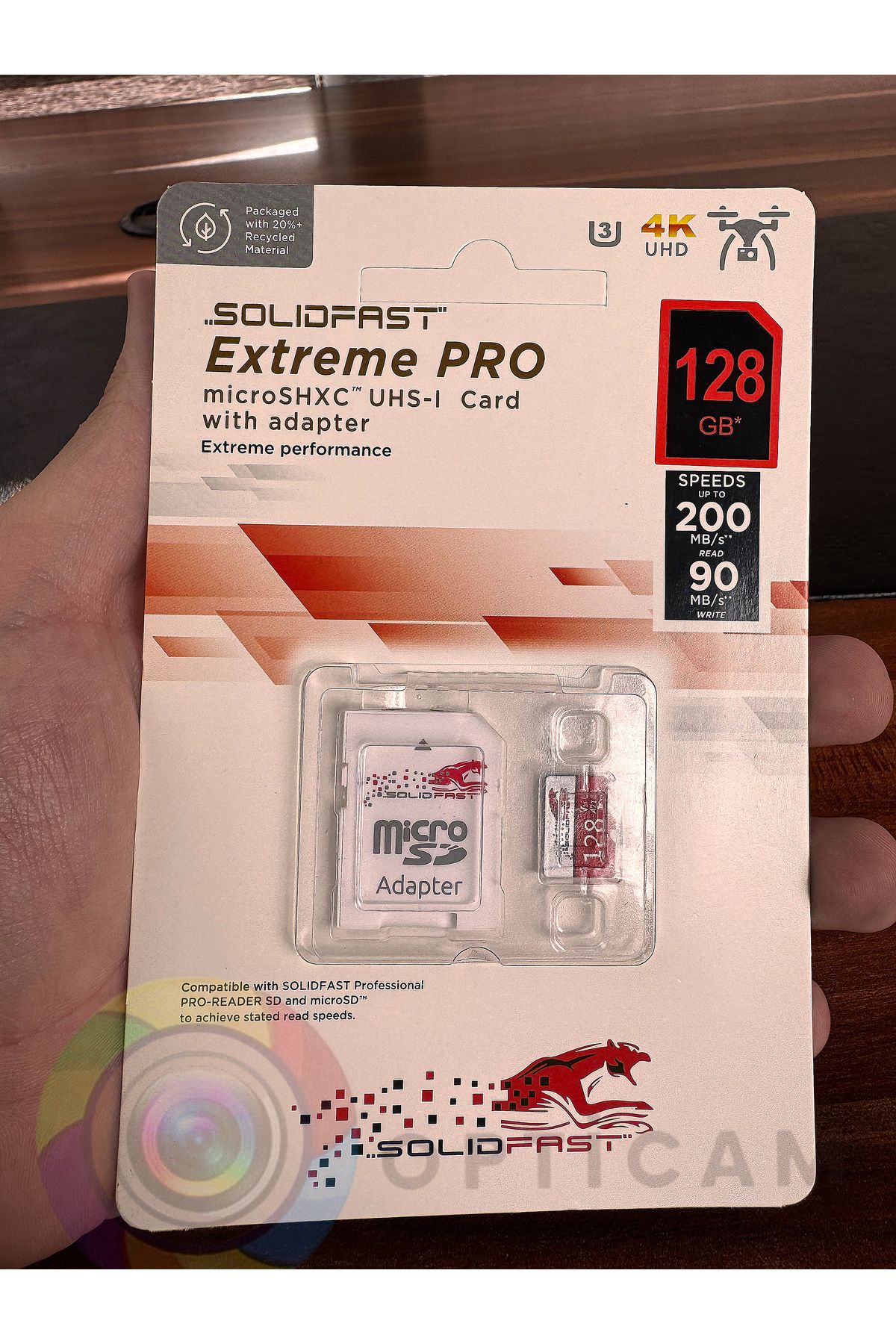 Opticam SOLID FAST 32-64-128 GB MICRO SD 4K UHD HAFIZA KARTI
