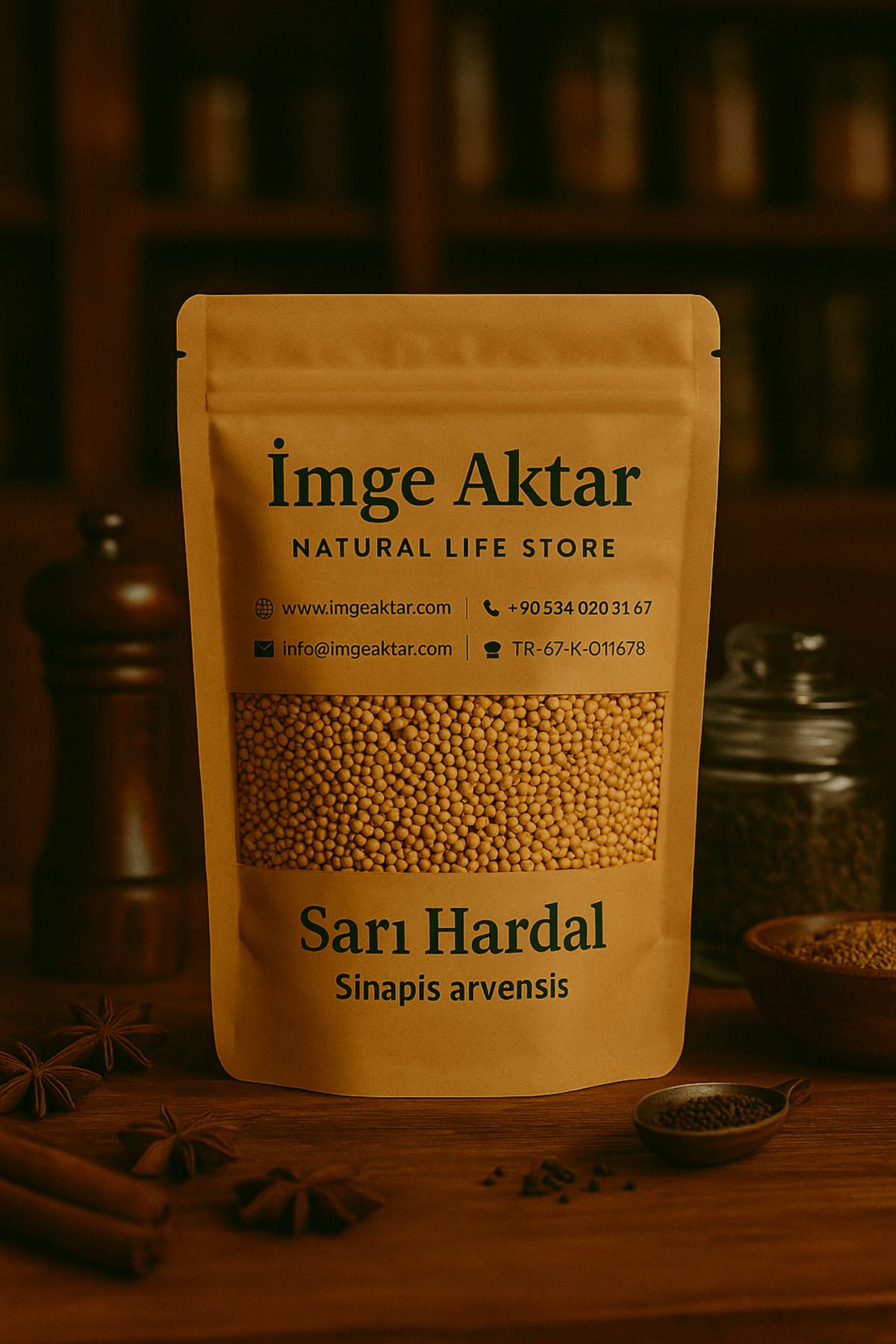 İmge Aktar Sarı Hardal 100g