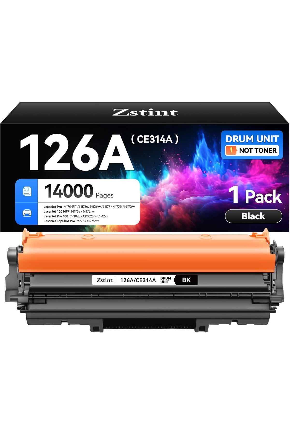 HP 126A CE314A Imaging Drum Color 100 MFP M175nw M175a M176nw M177fn M177fw M275nw CP1025 CP1025n