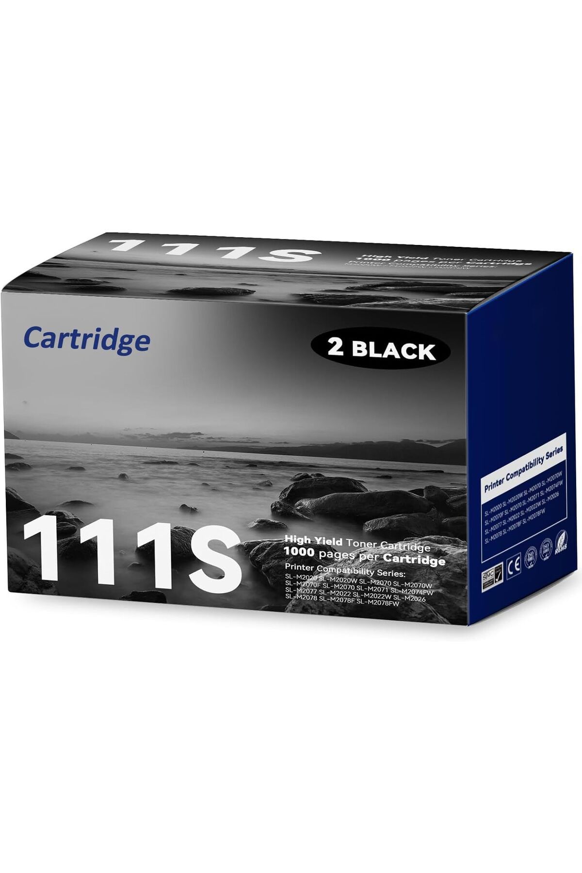 Samsung YA-DE Samsung Xpress M2020W M2070FW M2020 M2070W M2024W M2074FW Printer (Black, 2 Pack)