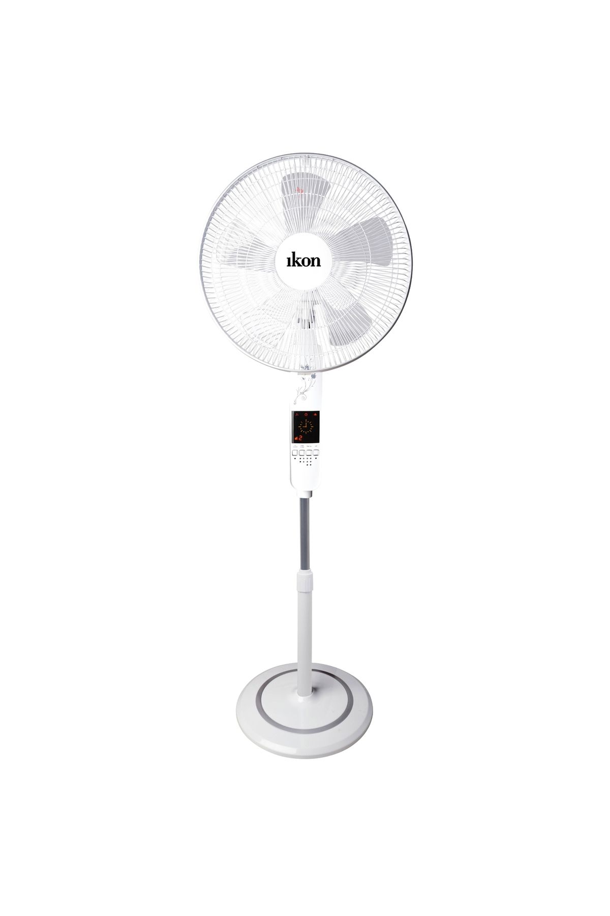 Ikon-Stand Fan With Remote, White, IK-TS68R 1