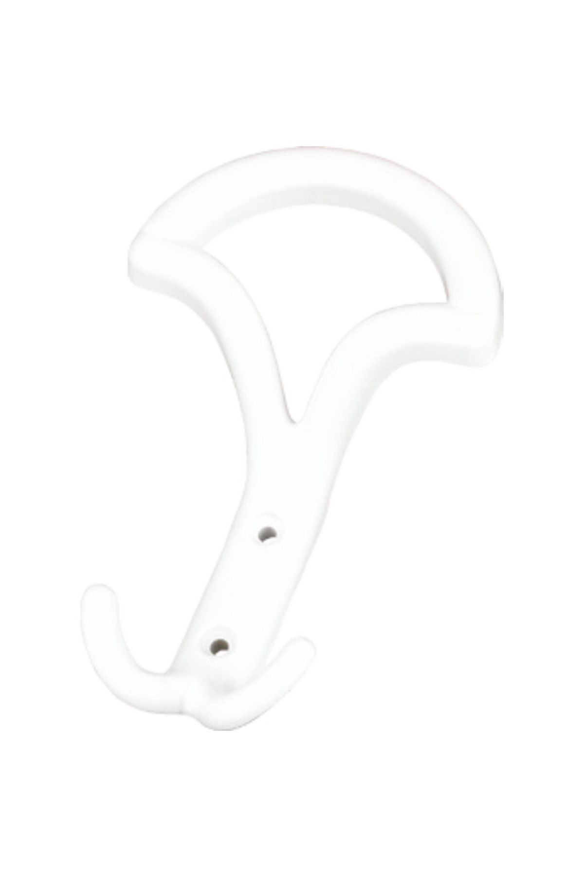 flores Cuier Triunghi Mare, Din Plastic, 3101-09 - Alb - One Size