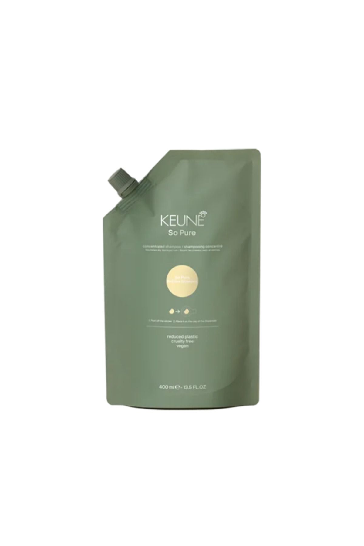 Keune So Pure Restore Shampoo Refill 400 ml - Onarıcı Şampuan