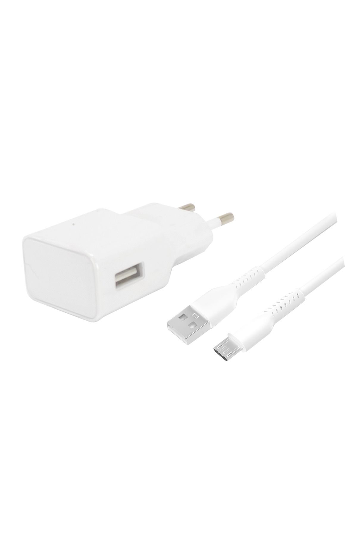 Teknonet TN-HCH01 10W 2100 mAh Micro Kablo + Şarj Aleti (Beyaz)