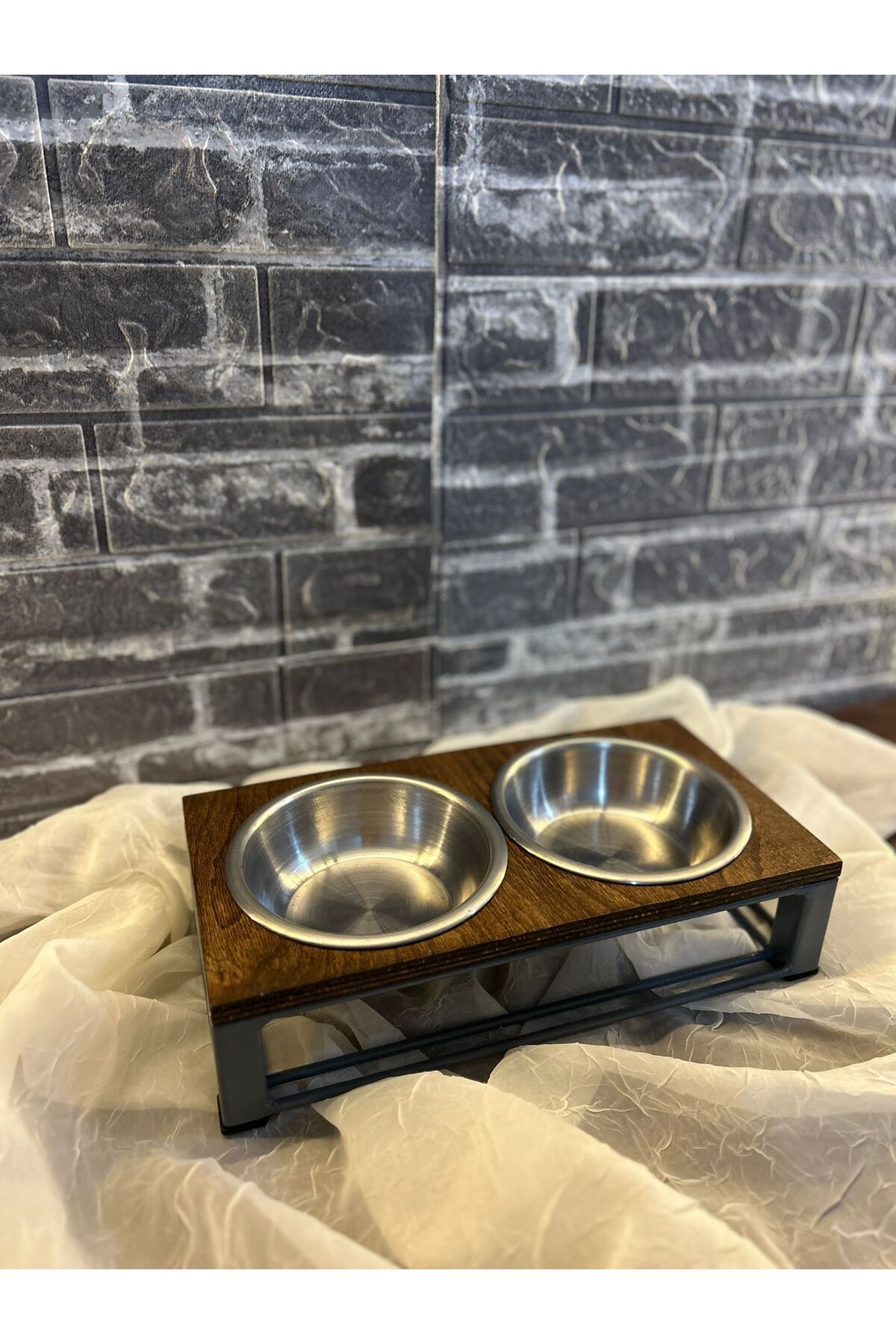 Puppy petshop Şık ve Dayanıklı Çiftli Mama Kabı