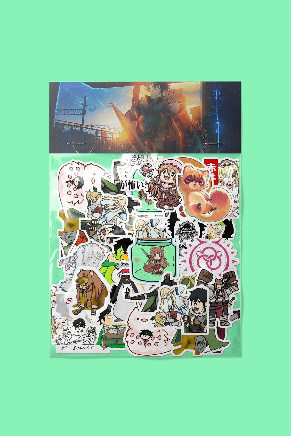 dadi ramba The Rising of the Shield Hero Sticker paketi -Bullet Journal -Laptop Etiket Çıkartma