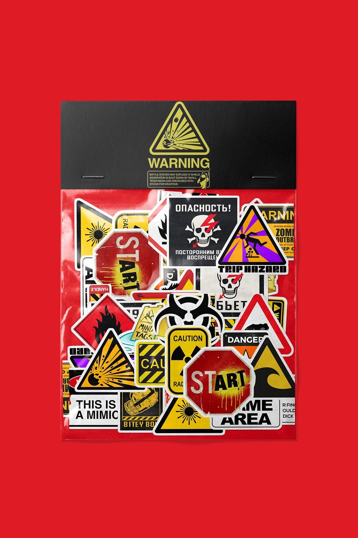 dadi ramba Uyarı Tabelaları Sticker paketi -Bullet Journal - Ajanda -Laptop Etiket Çıkartma