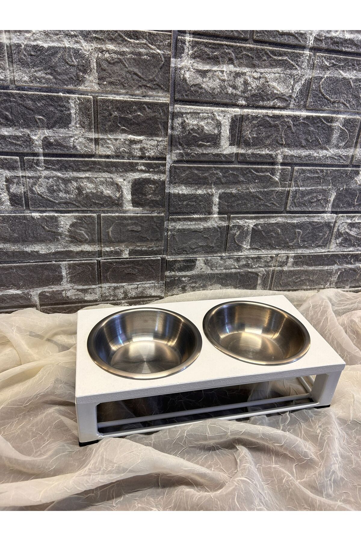 Puppy petshop Şık ve Dayanıklı Çiftli Mama Kabı