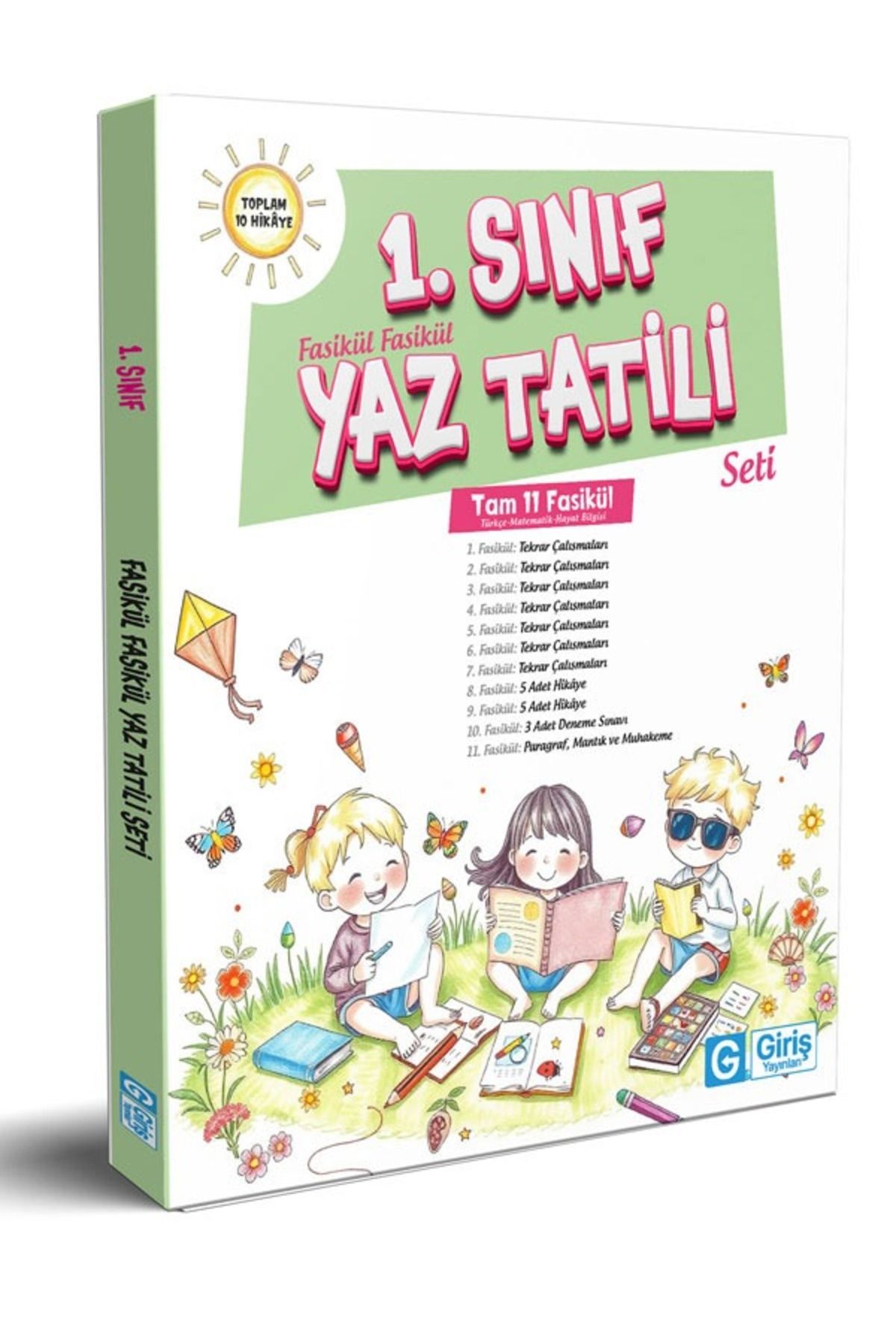 Giriş Yayınları 1.SINIF YAZ TATİLİ FASİKÜL SETİ