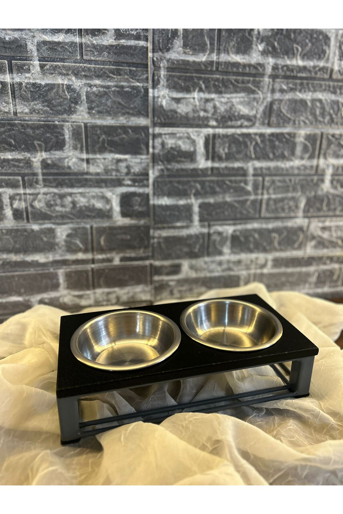 Puppy petshop Şık ve Dayanıklı Çiftli Mama Kabı