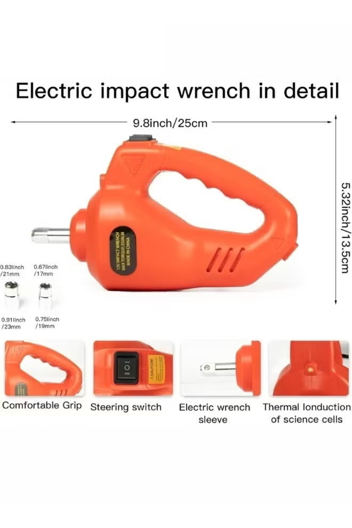 رافعة سيارة سعة 5 أطنان مع ضاغط هواء مدمج، مفتاح ربط كهربائي، أدوات سيارة مزودة بإضاءة LED، آمنة