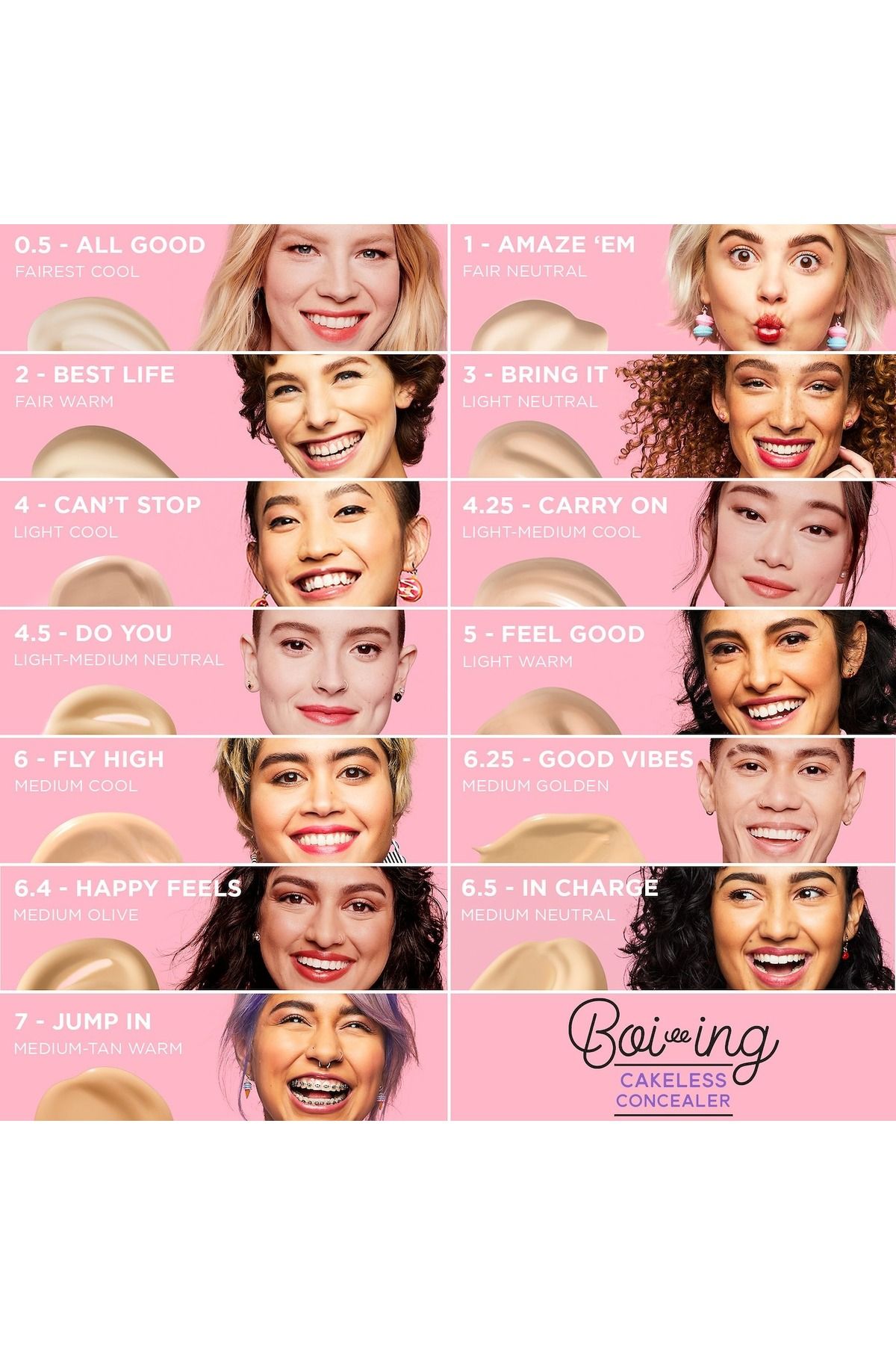 BENEFIT-Boi-ing Cakeless Full Coverage Waterproof Liquid Concealer 10 Right On - 0.17 oz/5.0mL 6