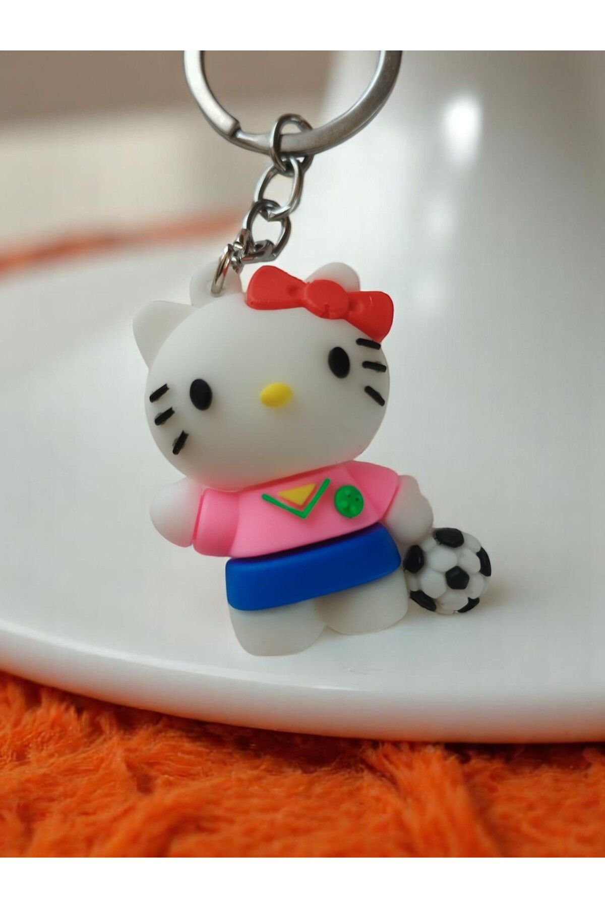 VerdeHome Hello Kitty Anahtarlık – Çanta Aksesuarı ve Anahtar Aksesuarı
