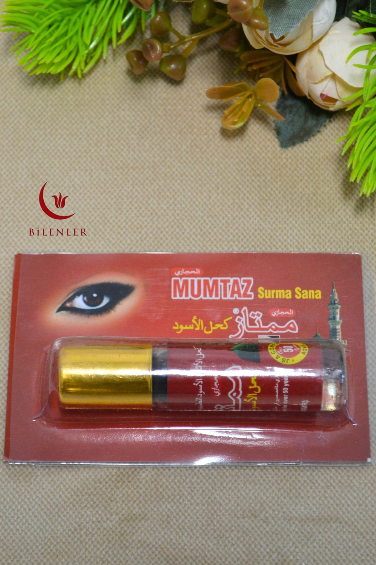 Bilenler Doğal Arap Göz Sürmesi – Toz Halde Geleneksel Kohl