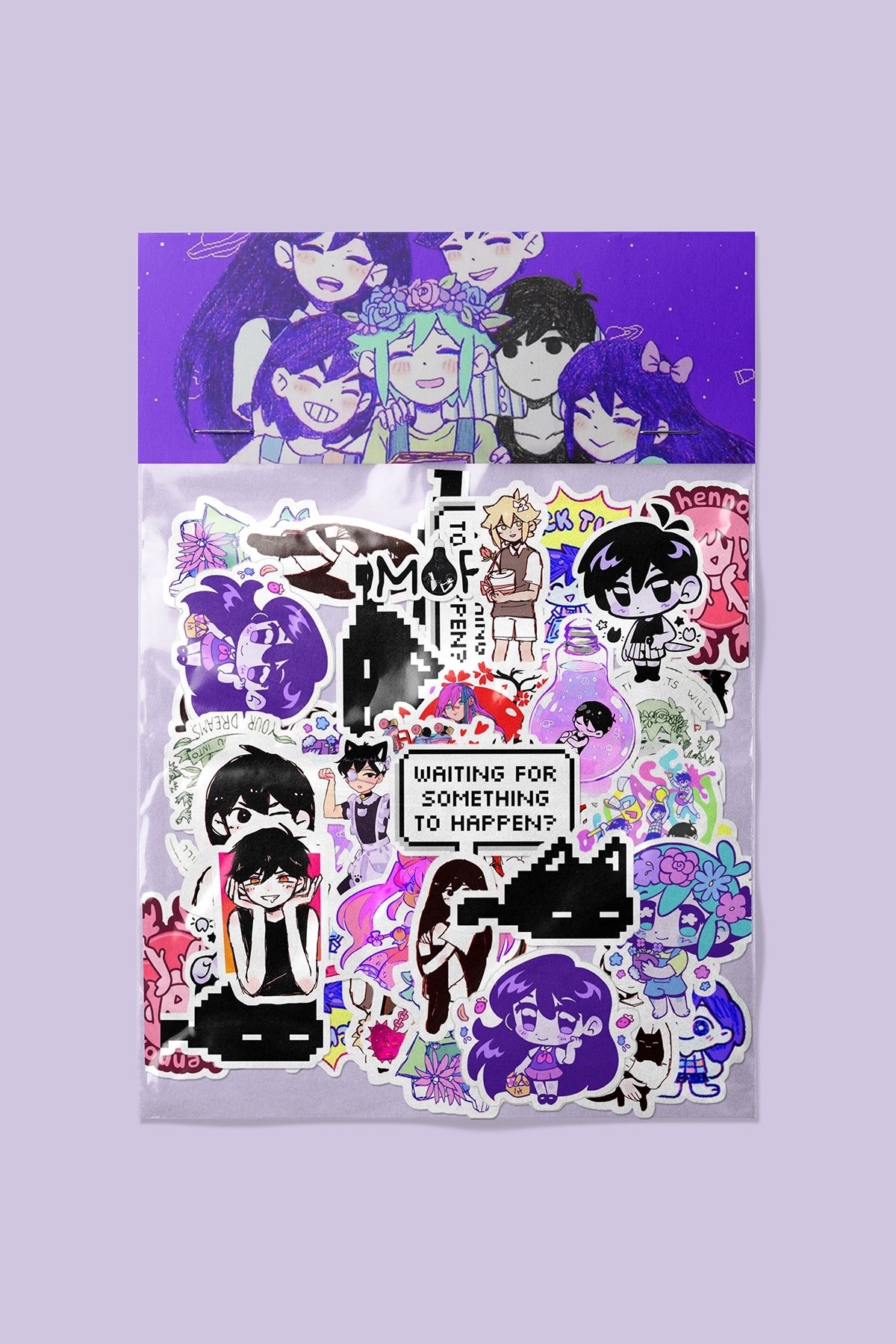 dadi ramba Omori Sticker paketi -Bullet Journal - Ajanda -Laptop Etiket Çıkartma