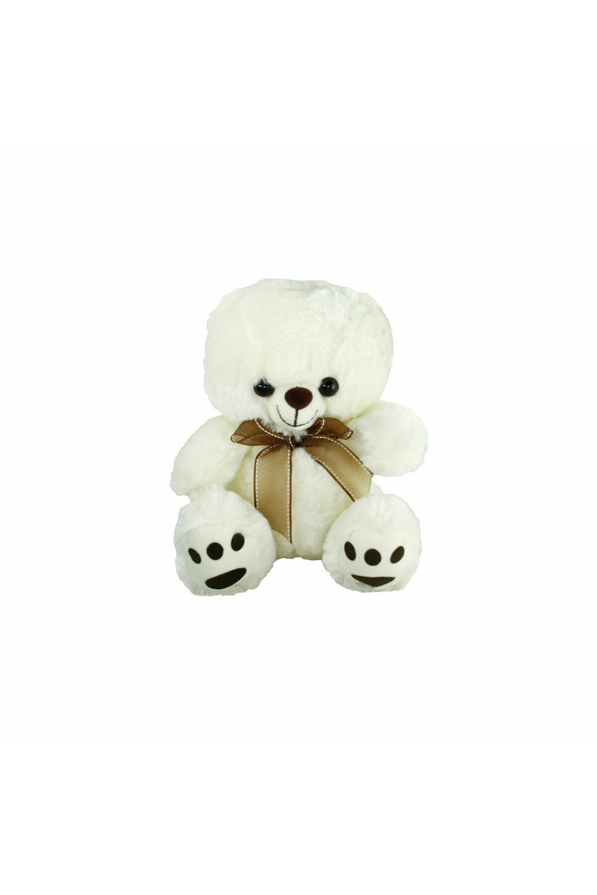 melfxxl eticaret PABX21957-20 Peluş Ayı Kurdelalı 20 cm -Vardem