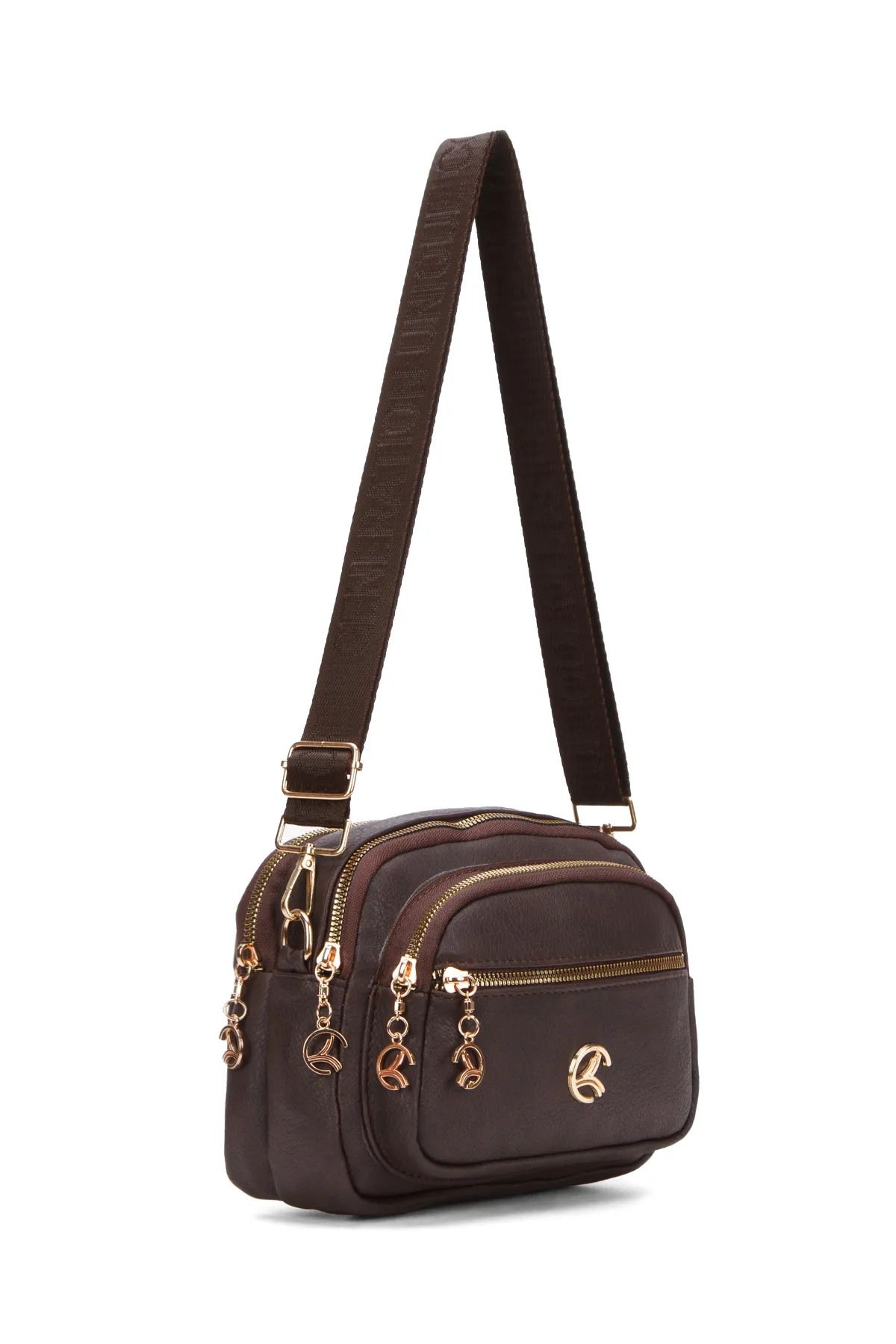 GOLDBAGS Kadın Çapraz Askılı Günlük Taba Omuz Çantası