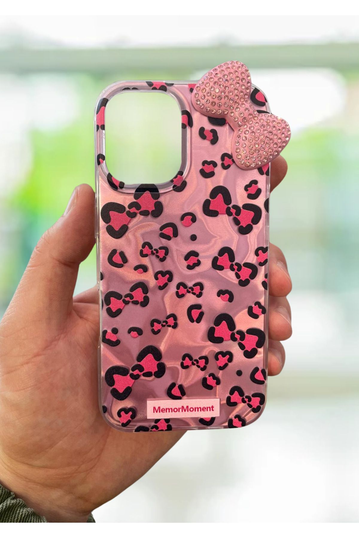 NEXE İPHONE 16 KILIF FİYONK DESEN TASARIM KAPAK