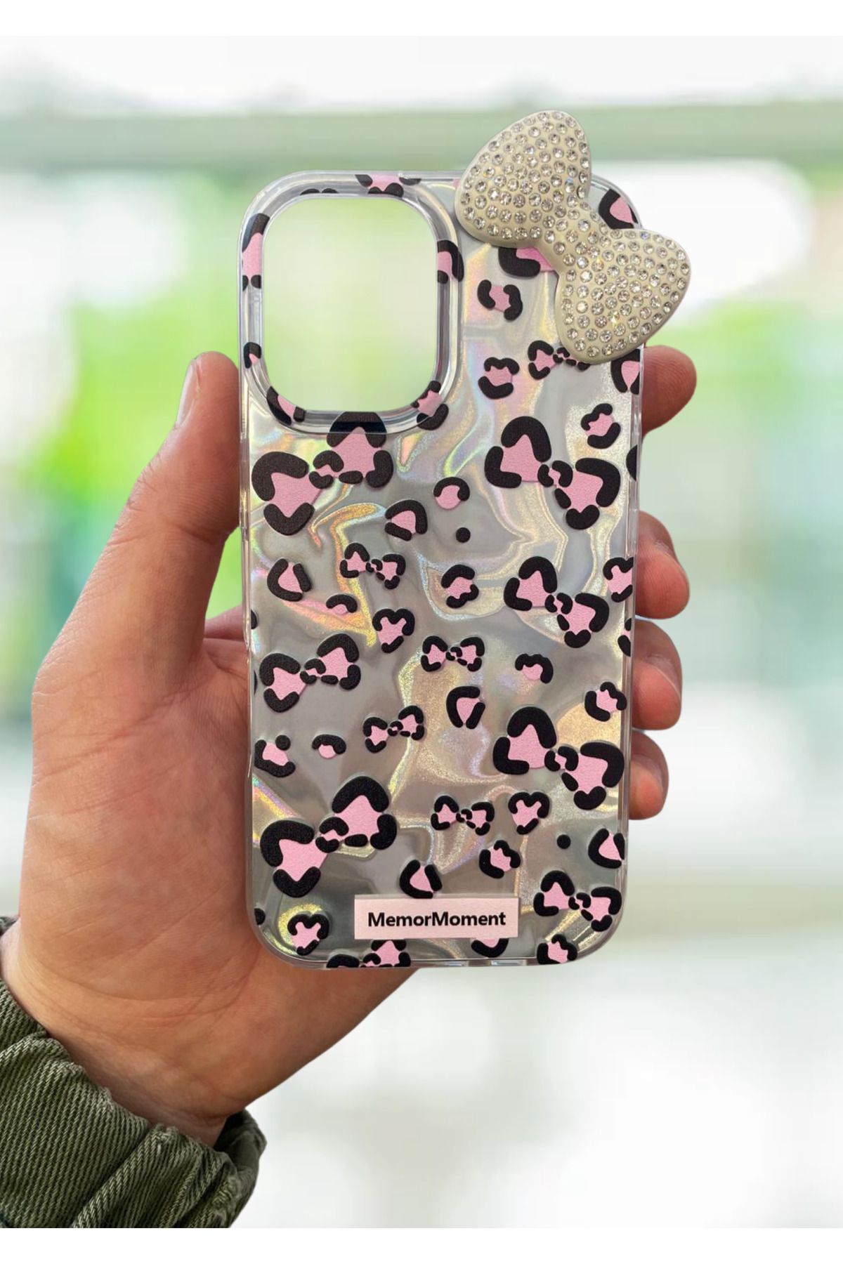 NEXE İPHONE 16 KILIF FİYONK DESEN TASARIM KAPAK