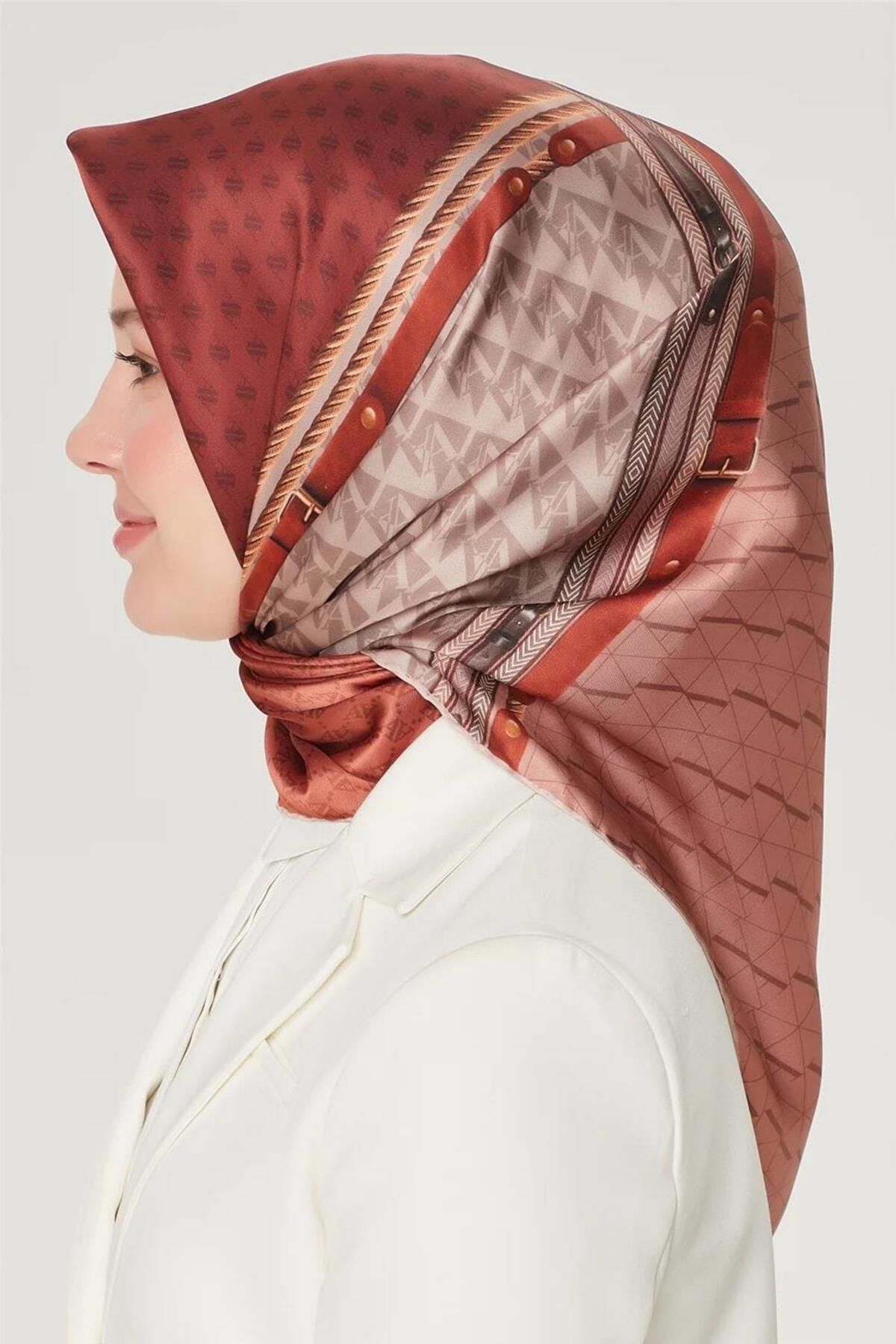 Armine-Nostalgia Tivil Silk 8519-86 Tile Mixed Pattern 3