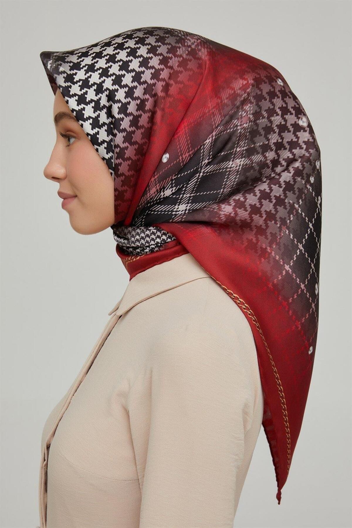 Armine-Nostalgia Sura Silk 8612-85 Red Mixed Pattern 2