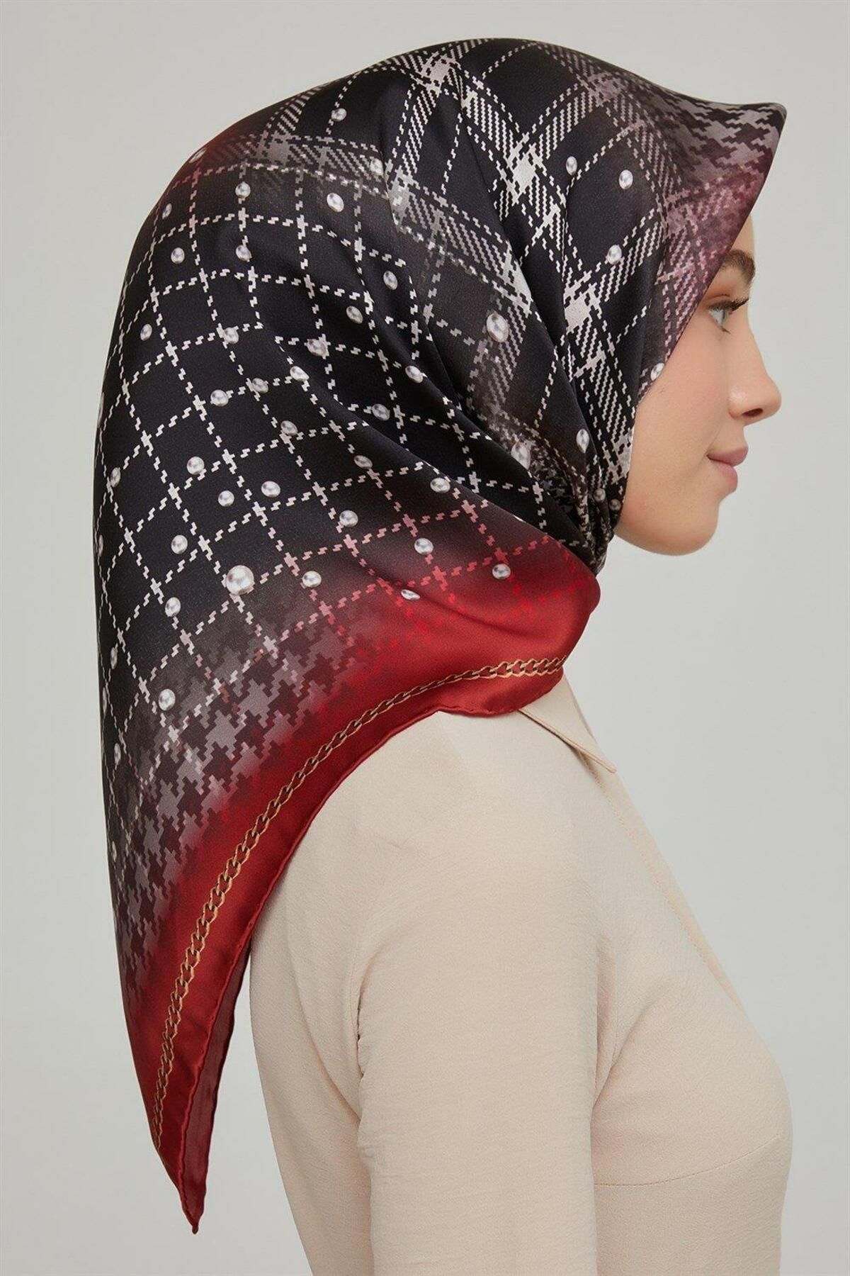 Armine-Nostalgia Sura Silk 8612-85 Red Mixed Pattern 3