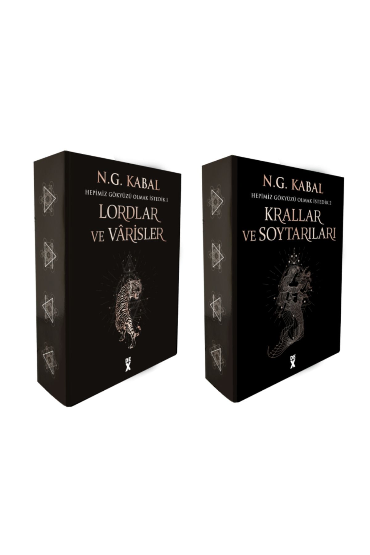 Dex Lordlar ve Varisler Krallar ve Soytarılar 2li Kutulu Set(Kitap Ciltli)