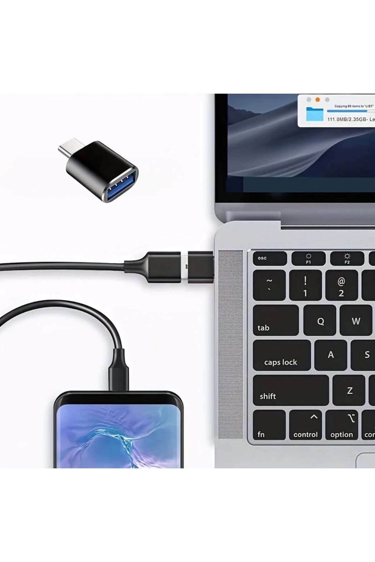 C&Center BUFFER® 1 Adet Usb to C Adaptor Dişi Çevirici Dönüştürücü Adaptör