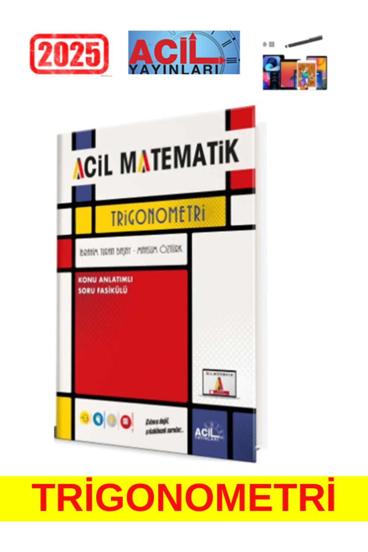 Acil Yayınları Acil Matematik Trigonometri+Android Kalem