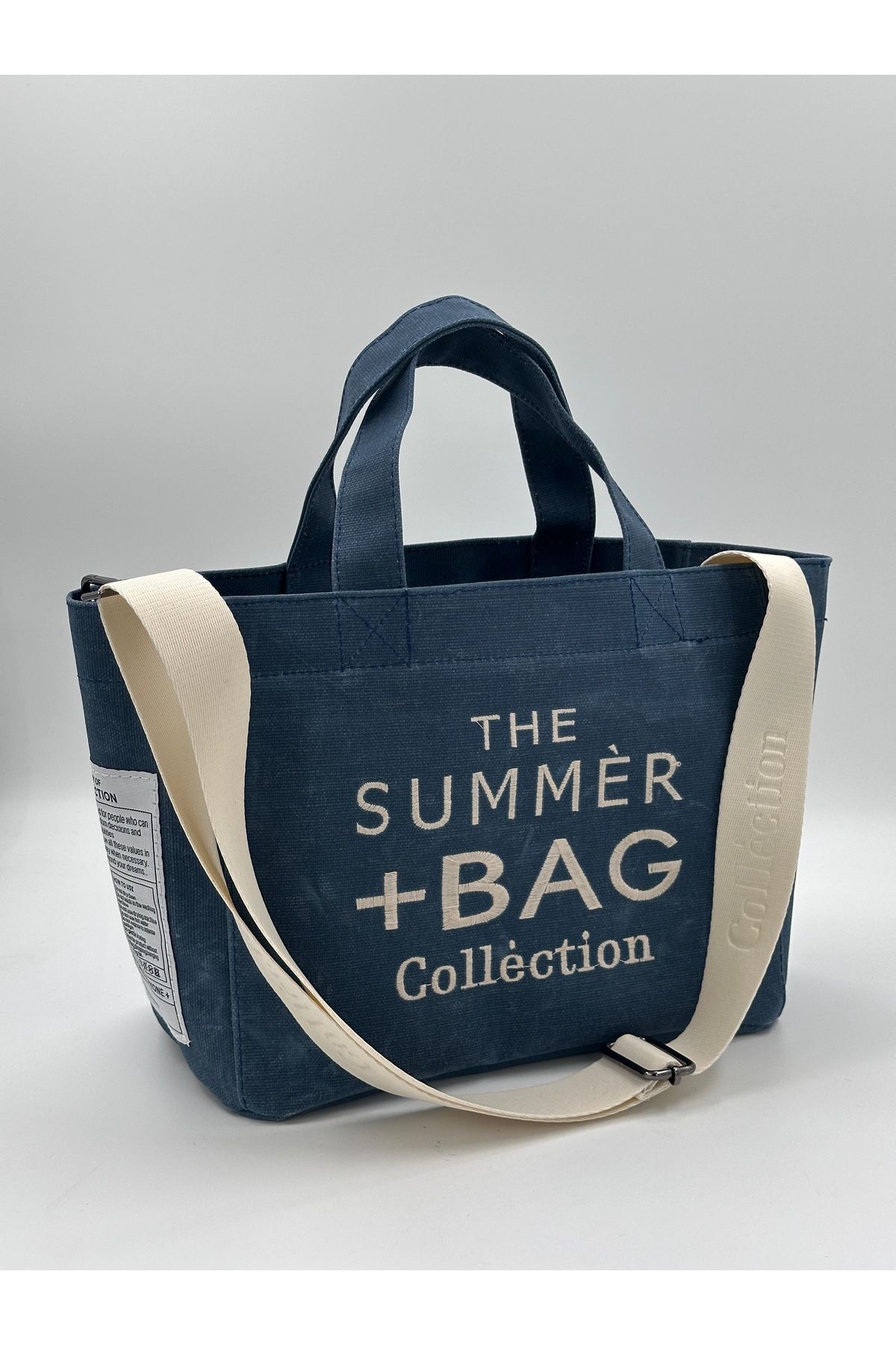 DMG Collection The summer Bag collection mumlu kanvas kumaş kolan askılı kadın omuz ve kol çantası