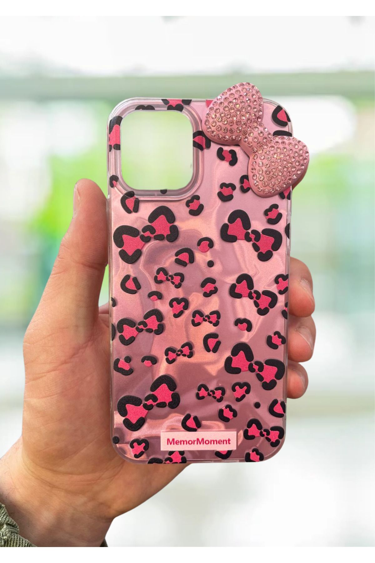 NEXE İPHONE 12 KILIF FİYONK DESEN TASARIM KAPAK