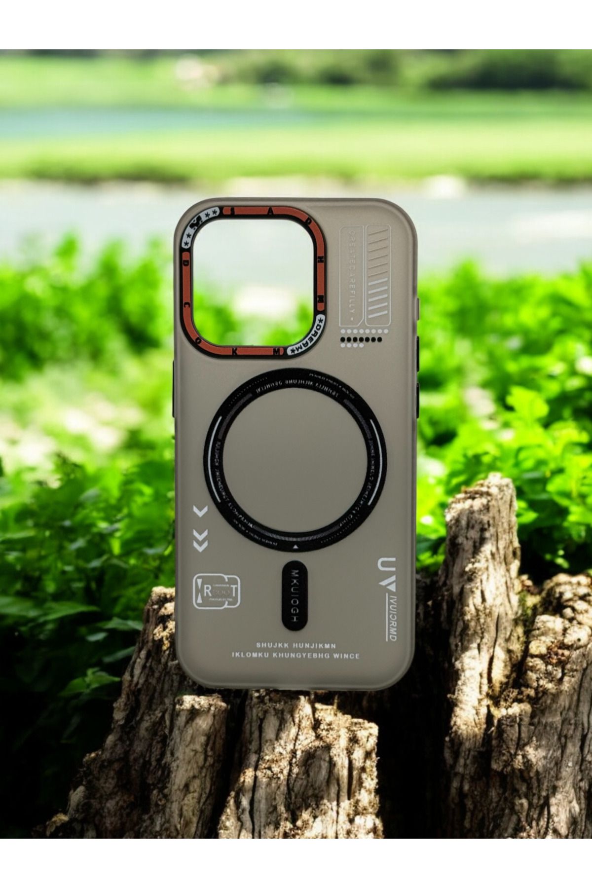 DUBİGOLD İPHONE 15 PRO UYUMLU MAGSAFE ÖZELLİK MAT SİYAH DYNAMİC KILIF