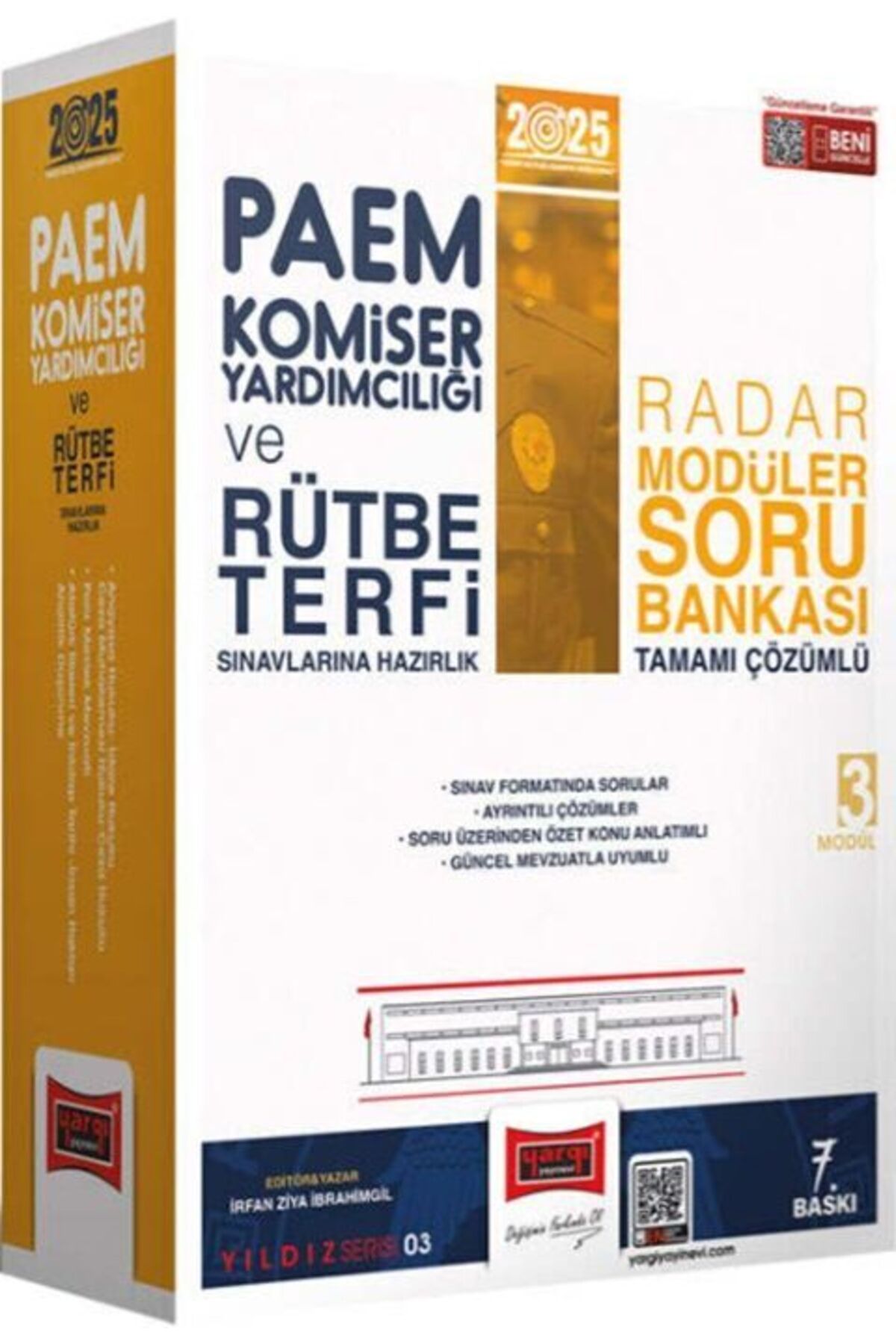 Yargı Yayınları Yargı Yayınları 2025 PAEM Komiser Yardımcılığı ve Rütbe Terfi Sınavlarına Hazırlık Radar Serisi Tam