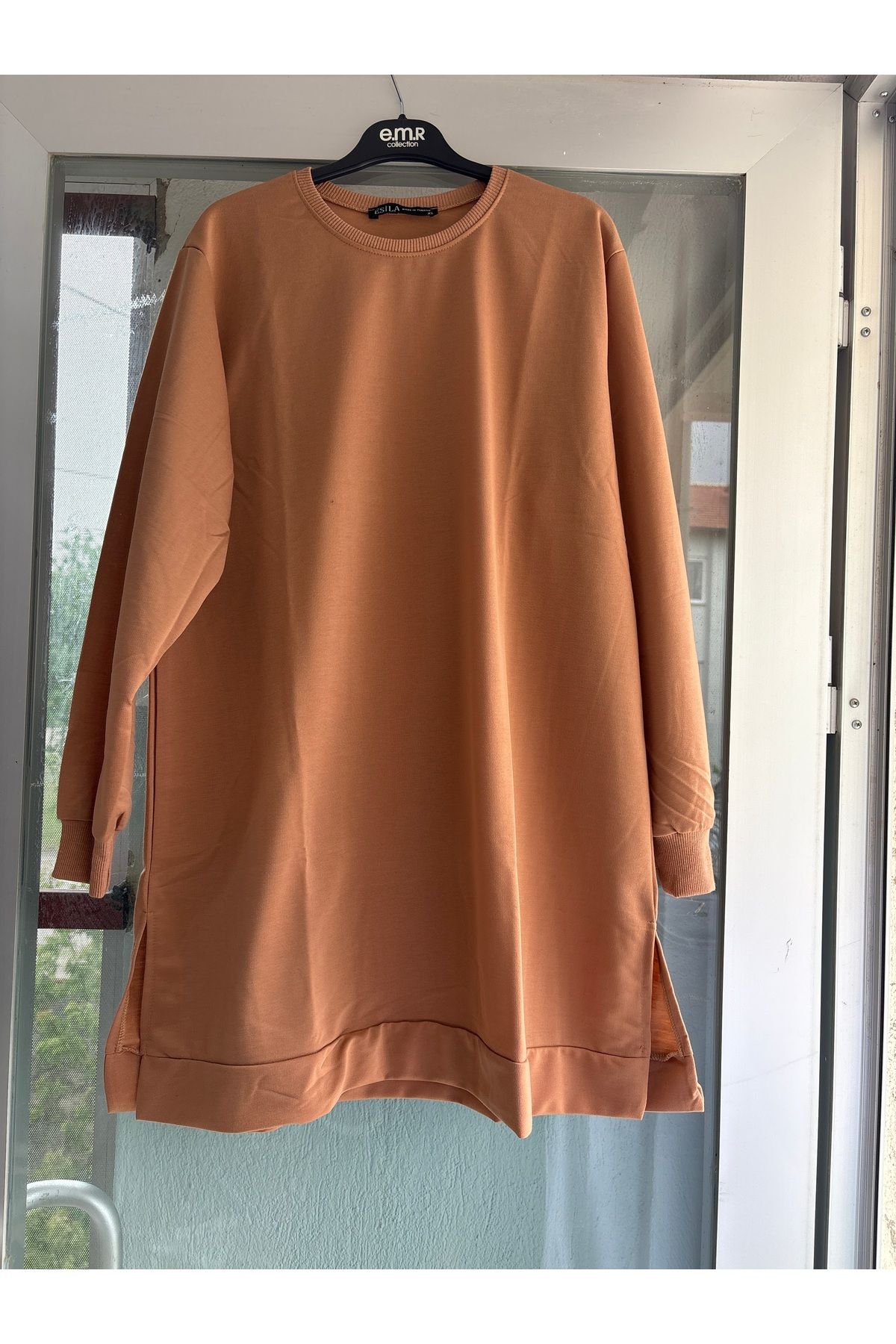 Butik Tek renk Kadın Basic Sveat Tunik