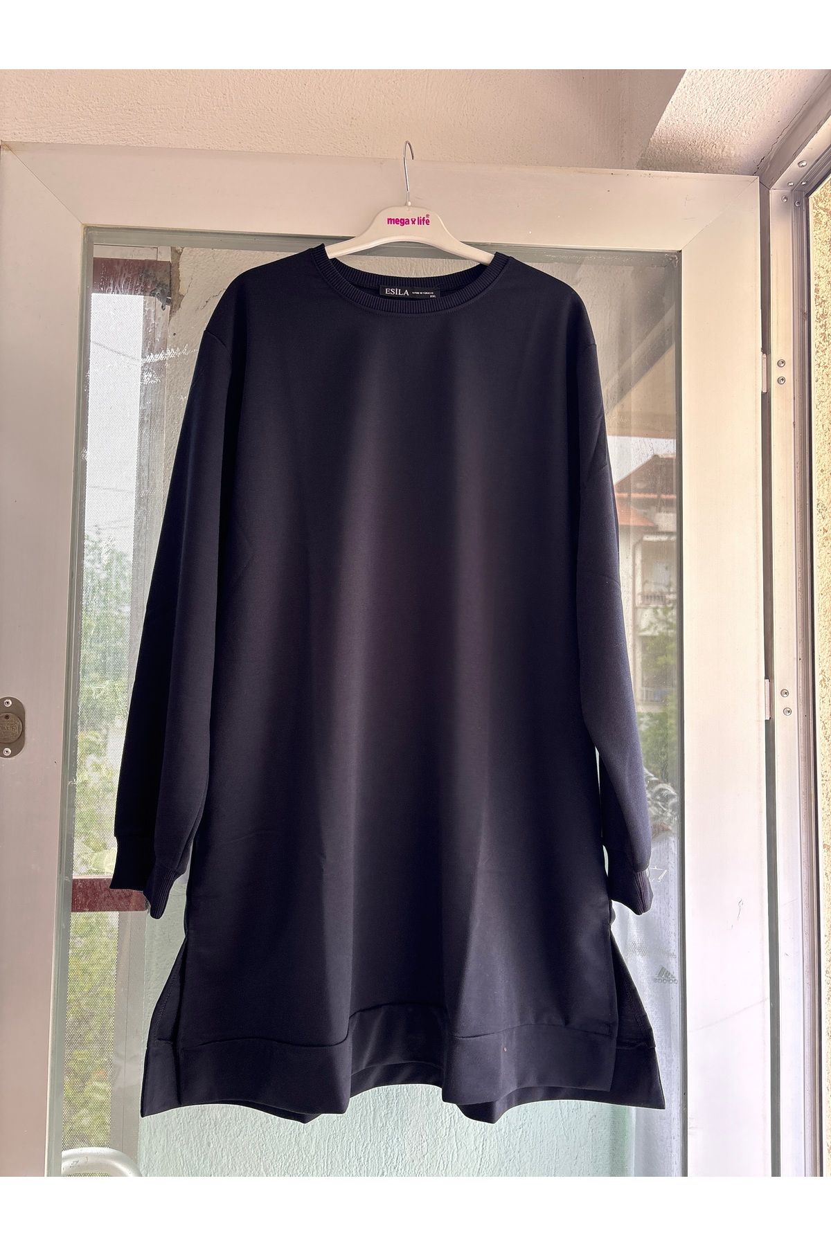 Butik Tek renk Kadın Basic Sveat Tunik