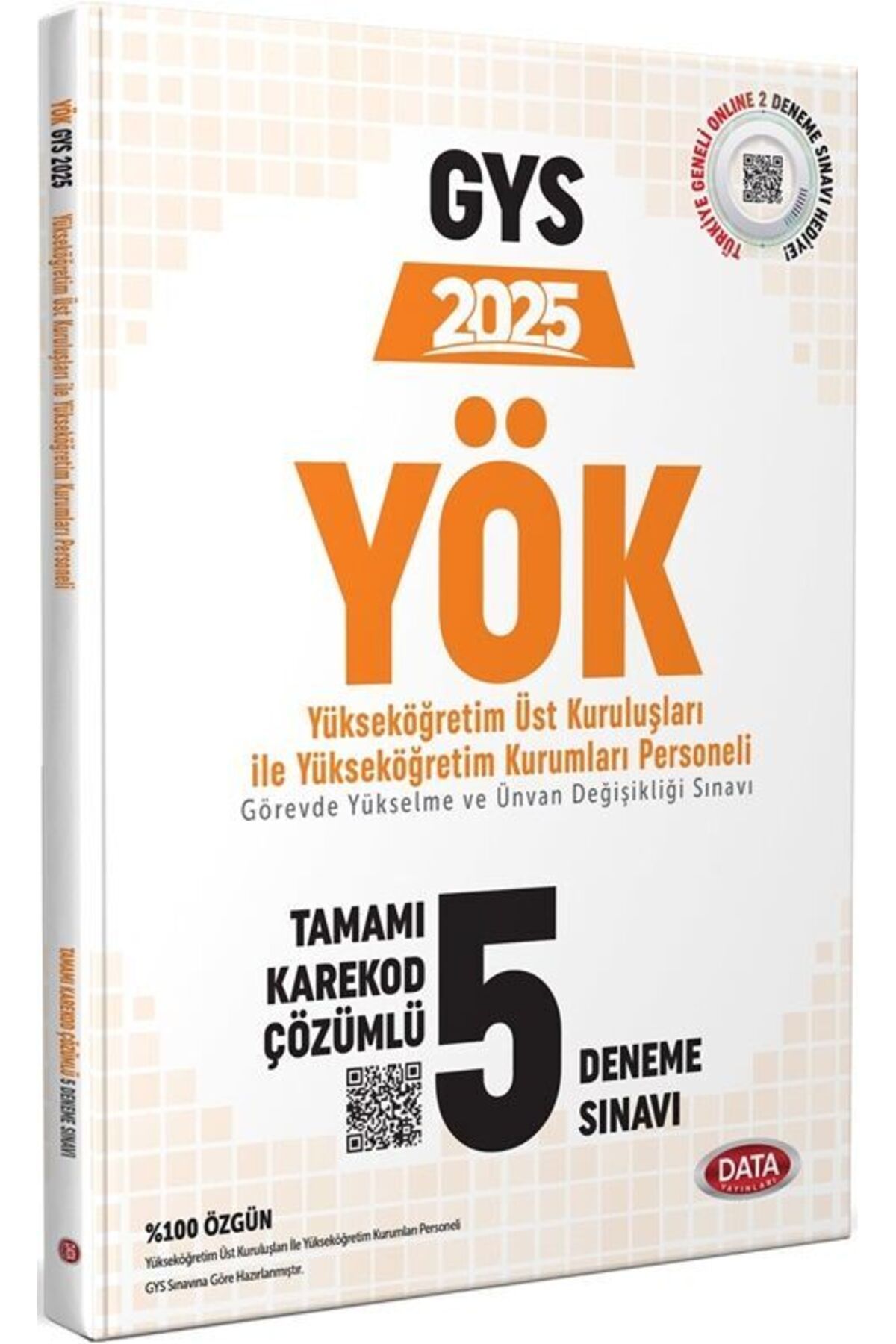 Data Yayınları Data Yayınları 2025 Yükseköğretim Üst Kuruluşları İle Yükseköğretim Kurumları YÖK Personeli Tamamı