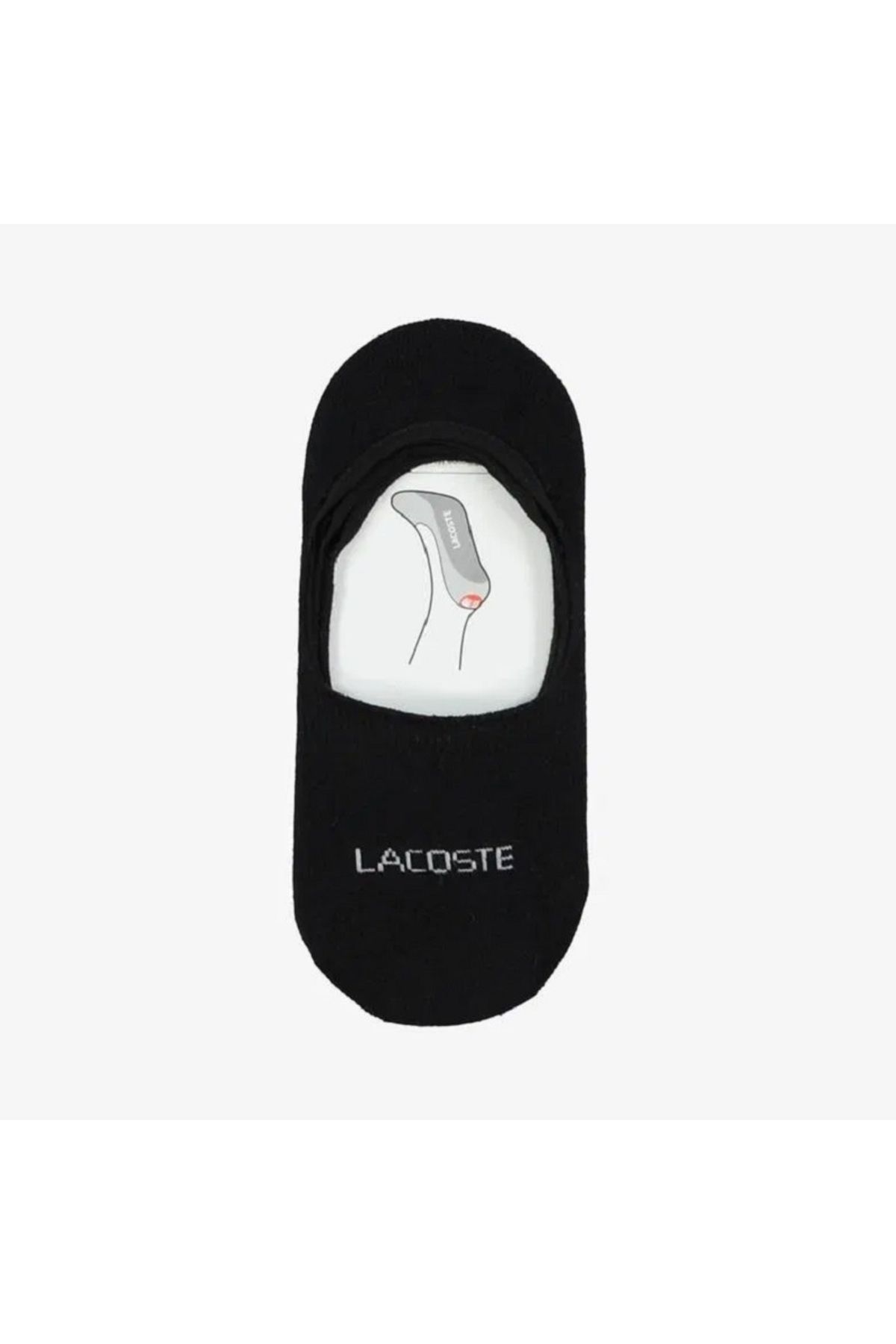 Lacoste 2'li Unisex Siyah Çorap