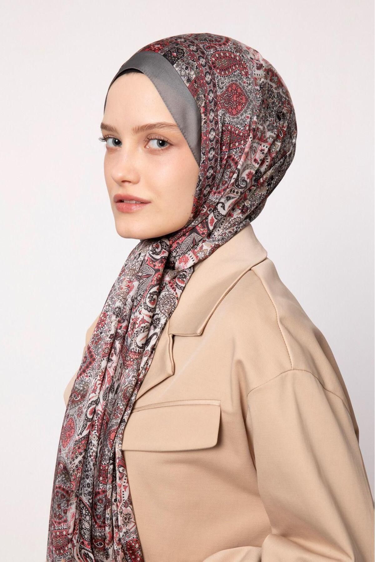 Elit Scarf Hint İpeği Kadın Şal