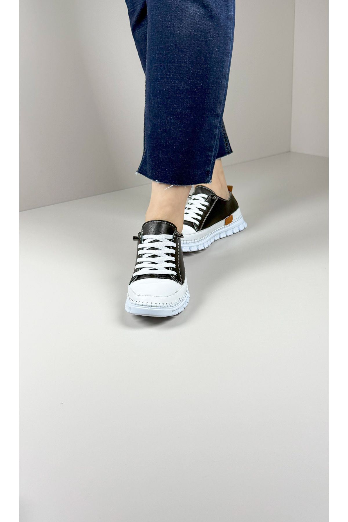 ONNEA ALMİNA Konwers 003 - Hakiki Deri Kadın Günlük Sneaker