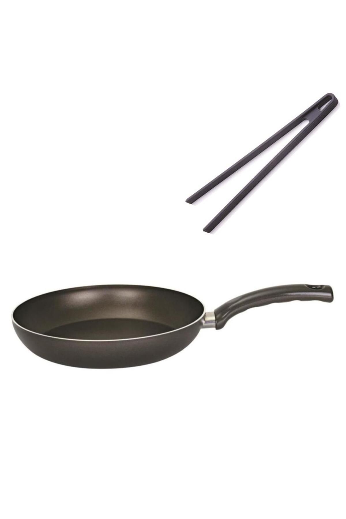 Mehtap Teflon Tava 24 CM Ve Silikon Maşa