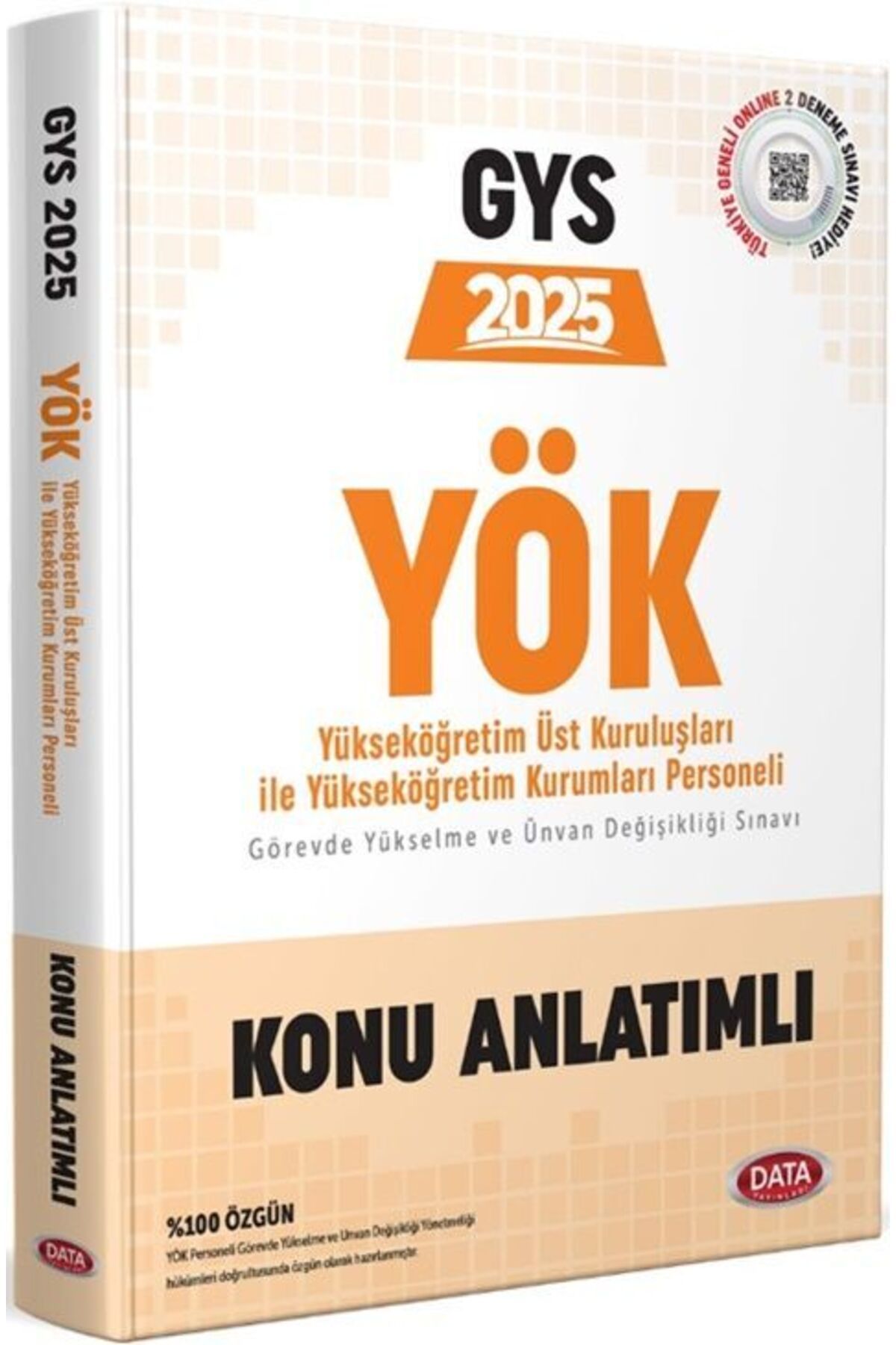 Data Yayınları Data Yayınları 2025 YÖK Üst Kuruluşları İle YÖK Personeli GYS Konu Anlatımlı