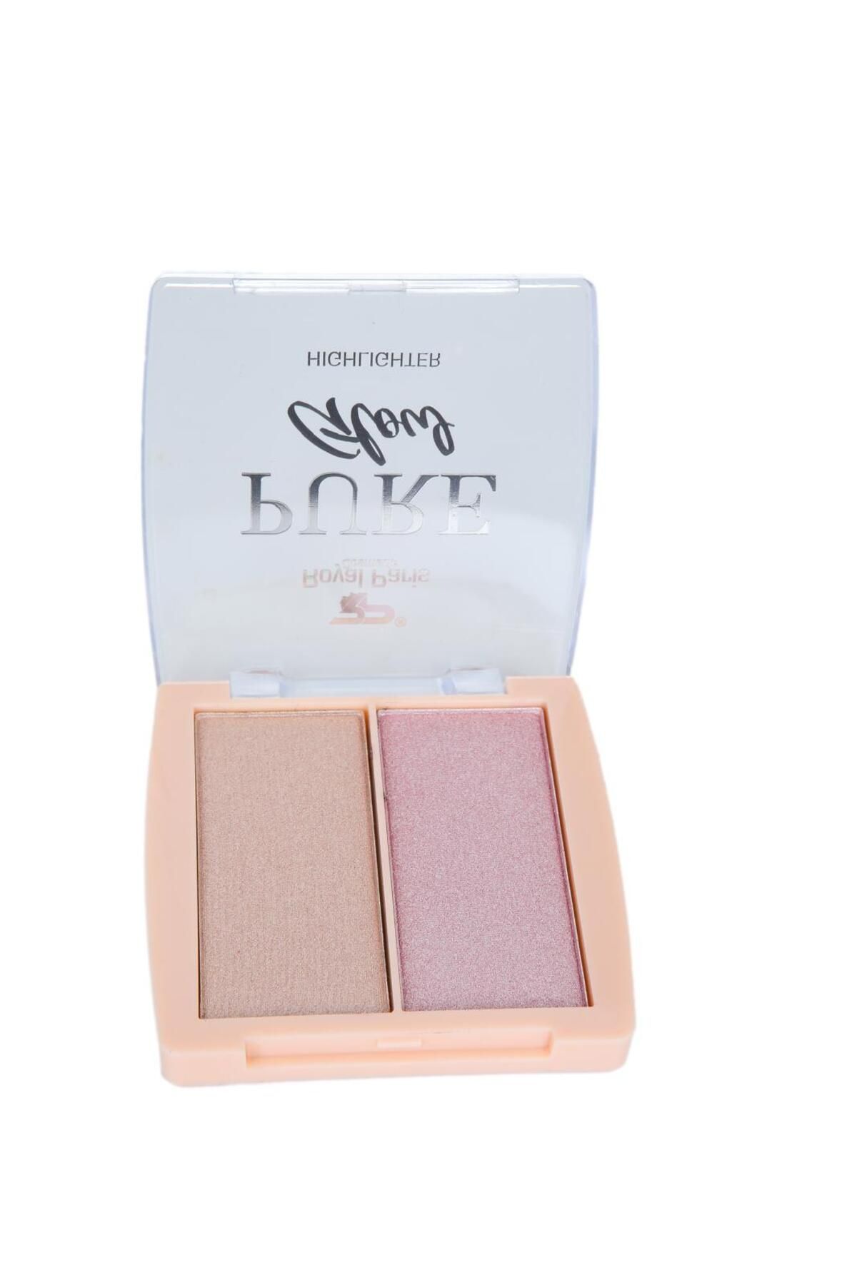 Qulaccia Professional Make-up -2'Li Highlighter Paleti - Aydınlatıcı & Hıghlıghter
