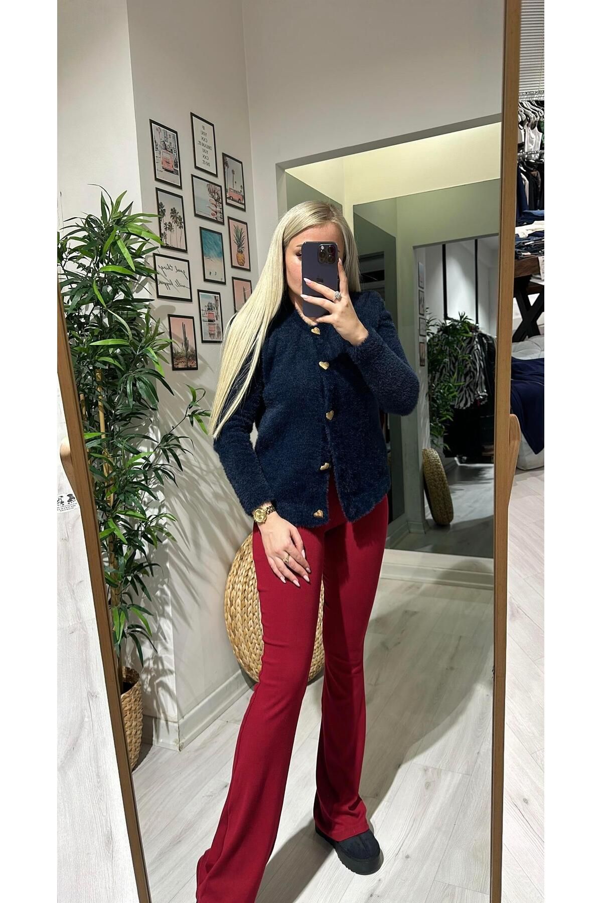 Acar Boutique Orijinal Marka Model Kaşkorse İspanyol Tayt